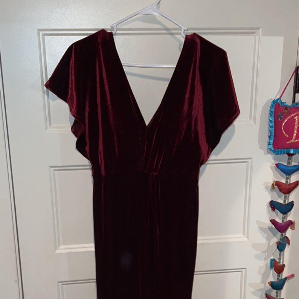 Revelry velvet dress
